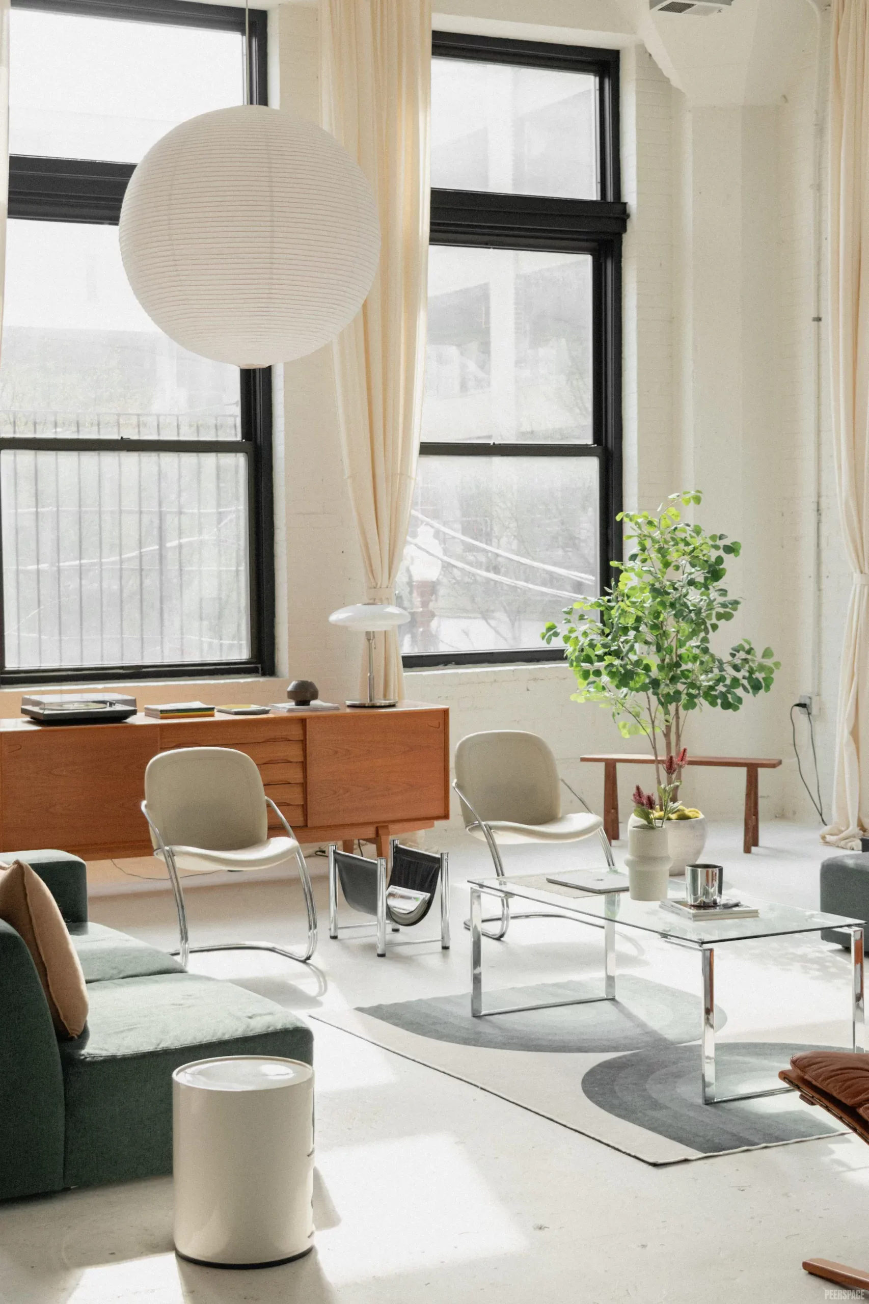 Chicago conference production space for KOL interviews