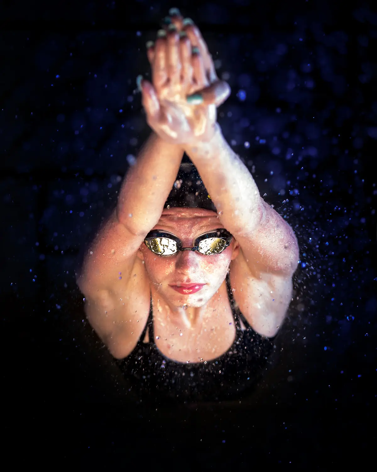 Swimming Portrait for Athlete